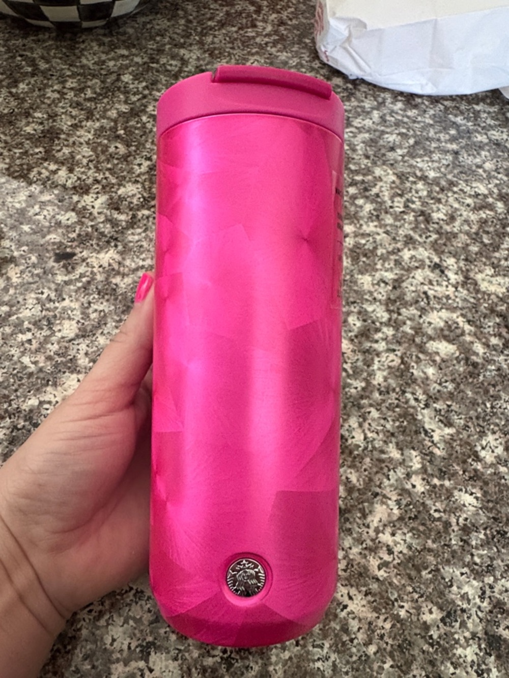 Starbucks Pink Stainless Travel Tumbler